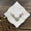 embroidered cloth napkins