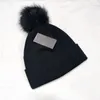 Projektant czapki zimowe czapka męska Bonnet kobiety Knitting Hip Hop Pom Pom czapki z czaszkami piłka do włosów czapka na zewnątrz Unisex ciepła czapka