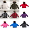 Piumino per bambini Giacca invernale Outdoor Boy Girl Baby Capispalla Giacche calde Abbigliamento sportivo con cappuccio Classico Parka Soprabito 10 Stili 100-150