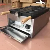 Gratis fraktkostnad Mekanisk hundar Head Shape Taiyaki Waffle Maker Machine