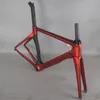 Aero Design Carbon Fiber Road Bike Frame TT-X2 V BREMS RACKING BICKE BB386 BOTS BRACKET INACPT MALER