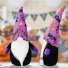 Party Supplies Halloween Dekoration Plush Gnome Doll Handgjorda Svenska Tomte Skandinaviska Tabletop Figurines Hem Table Dekor Phjk2107