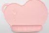 Mats Pads 50set Tovaglietta per bambini in silicone Tappetino per bar Baby Kids Piatto a forma di nuvola Set da tavola Cucina domestica