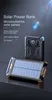 New Arrival 20000mAh waterproof high capacity Solar power bank Free logo Micro USB and TYPC C input Battery Charger Cell phone power bank