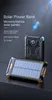 New Arrival 20000mAh waterproof high capacity Solar power bank Free logo Micro USB and TYPC C input Battery Charger Cell phone power bank