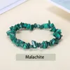 Green Aventurine Grevel Grevel Gemstone Natural Strand Pulseira Estiramento Contas Cura Energia Agate Crystal Quartz Bracelets