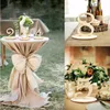 Party Decoration 10st/Set Wood Wedding/Festival Supplies 1-10 eller 11-20 Plats Holder Tabellnummer Figurkort Digital Seat