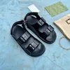 Summer fashion versatile women's sandals hardware BUCKLE adjustable imported film material full package size 35-40