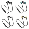 Magnétique sans fil Bluetooth écouteur musique casque téléphone tour de cou Sport écouteurs écouteur avec micro pour téléphone intelligent