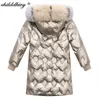 2020 nuovi bambini moda cappotto per ragazza inverno addensare bambini giù parka ragazze neve usura neonata tuta sportiva bambino tuta da neve 4-12 anni H0909