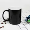 DIYパーソナライズされた魔法のマグの感熱性セラミックマグカッグの色変更コーヒーミルクカップギフトプリント写真H1228 211026