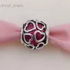 ciondoli fai da te per malocchio kit per creare gioielli cuore d'amore Pandora bracciali da spiaggia in argento sterling braccialetto da donna catena collana con ciondolo perline regalo di compleanno 792036NCC