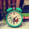 Loud Metal Mechanical Alarm Clock Children's Clockwork Bell Chicken Vintage Watch Desk Clock Pecking Rice Clocks Gift Ideas 2308I