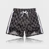 Summer Mens Loose Casual Fashion Shorts Colorful Print Breathable and Comfortable Sports Wear Cropped Pants