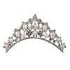 Dziewczyny Crystal Tiara Crown Rhinestone Hair Fair Bands Women Party Jewelry Akcesoria Księżniczka Crystal Tiara Heakdress Rra2866 5437354