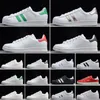 Classic leather Running Shoes White Black red Pink Blue Gold Superstars 80s Stan Smith Pride Sneakers Super Star Women Men Sport Casual Shoe 36-45