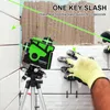 Level Laser 12 Lines 3D Self-Leveling Construction Tools 360 Horizontal And Vertical Cross Super Powerful Green Lasers Levels LS050 Self-ing s s