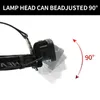 8000LM COB Powerful Led Headlamp Waterproof Head Light USB Rechargeable 4 Modes Camping Torch Ligh 18650 Battery326N