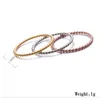 Pierłdy ślubne Tytan stalowy różowy złoto srebrny kolor Kobiety prosty twist band ogon pierścionka podarunkowa biżuteria rozmiar 4-9