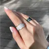 Новая мода широко открытыми кольцами женский эмаль застекленной индекс индекс пальцев капающий масло насилка нерегулярное кольцо для женщин девушки украшения