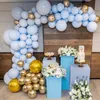 Festa decoração Joy-Enlife Acessórios Balão 5m 160 Buracos Cadeia Plástica Fita Arqueado Link para Aniversário De Casamento