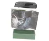 1 stks Topkwaliteit 1100 Pocket Folding Mes 3Cr13mov Zwart Oxide Drop Point Blade ABS + Roestvrijstalen Bladhandvat met Detailhandel
