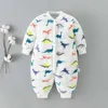 Baby Strampler Kleidung geborene Jungen Mädchen Baumwolle Junge Strampler Säuglingsoverall Cartoon Pyjamas 210816