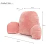 Lounger Lumbar Rest Back Pillow Cushing Bed Bil Kontor Sofa Stöd ARM Stabil Ryggstöd Sittläsning Kudde Bedside Chair 210611