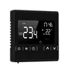 Smart Home Control Thermostat Chão Elétrico Aquecimento Thermorregulador Programável Temperatura Tela de Toque AC 85-250V 16A Termômetro NTC
