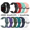 Pulseira de silicone colorido para Samsung Engrenagem S2 Galaxy Watch 42mm pulseira inteligente para Huami Amazfit GTS / GTR 42mm Smart Band Peça de substituição