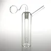 6.7 Inch 14mm Female Glass Oil Burner Bong Water Pipes Hookah with Male Burners Pipe Thick Heady Recelyer Rigs for Smoking