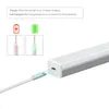 Magneet USB Oplaadbare LED-boek Lamp Tafel Motion Sensor Lezing Nachtverlichting Bouwbatterij Draagbare Lamp voor Slaapkamer