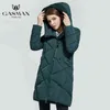 GASMAN Hiver Collection Marque De Mode Épais Femmes D'hiver Bio Vers Le Bas Vestes À Capuche Femmes Parkas Manteaux Plus La Taille 5XL 6XL 1702 211221