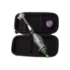 NC037 Hookah Portable Case Smoking Pipe Set SS Dabber Tool Silicon Jar Glass Pipes Water Bong 510 Titanium Tip Quartz Banger Nail