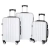 célèbre sac de valise en cuir de qualité ensemble de bagages Designer, bagages à main à roulettes universelles, valise en aluminium Grid TRAVEL Business Trolley Case valise Lines pull initial