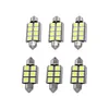 14 PCS LED DOME INTÉRIEUR DE DOME DE DOME DE LA LISTE DE LA LISTE DE VOITURE DE LISIÈME LIGHT KIT DE LA LISTE D'UNE PLAQUE LIGNE APPALE POUR VW POUR PASSAT CC 357 (2009-2014)