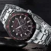 Montres pour hommes Top marque de luxe Curren montre-bracelet à Quartz en acier pour hommes mode Sport horloge masculine Relogio Masculino Q0524