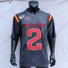 Iowa State Cyclones ISU كرة القدم Jersey NCAA College Eli Sanders Charlie Kolar Sean Shaw Jr.