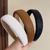 Haarspangen Haarspangen Mode Retro Einfachheit Pailletten Frauen Haarband Erwachsene Glänzende Farbe Kopfbedeckung Breite Seite Für Accessoires