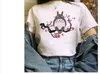 Studio Ghibli Harajuku Kawaii T Shirt Frauen Ullzang Miyazaki Hayao T-shirt Lustige Cartoon T-shirt Nette Anime Top T Weibliche