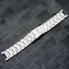 Uhrenarmbänder Top-Marken-Zubehör Notch Strap Zirkonia Keramik mit 20 mm 13 mm Breite Schwarz Weiß und Rosa Deli22