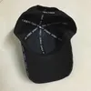 Vetements Caps Hoge Kwaliteit Katoen Heren Dames Borduren Vetements Hoeden Mode Zwarte Baseba Cap Skateboard Vetements Caps Q09116869635