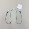 Chaînes anti-perte pour lunettes de soleil, chaîne à maillons en métal, collier, écouteur, lanière, support de sangle, accessoires de lunettes antidérapants, bijoux 2431309