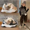 Kids Shoes Toddler Girls Boy Sneakers Plaid Breathable Children Tennis Fashion Little Baby Shoes