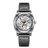 Orologi da polso top squisito orologio meccanico intagliato uomo steampunk scheletro orologio da senso automatico in pelle sport9899908