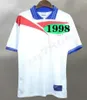 1998年チリワールドカップレトロサッカージャージーファイナルサラ・サラノ98ホーム赤い離れたビンテージフットボールシャツクラシックネイラRozental Acuna Sierra Uniform