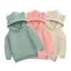 Newborn Infant Kids Baby Girls Clothes For Boys Spring Autumn Causal Hoodie Sweatshirt Long Sleeve Solid Warm Outfit