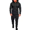 2 Pièces Survêtement Hommes Sweat À Capuche Militaire Ensembles Sportswear Camouflage Muscle Man Automne Hiver Tactique Sweats et Pantalons 4XL 211103