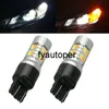 2 pcs LED Turn Light Light 7444 7443 7440 Luz do carro Quente Branco Amber Roupadiça Drl Estacionamento Bulbos Partes Exterior Produtos Carro