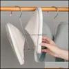 Hangers Clothing Housekee Organization Home Gardenhangers & Racks Balcony Windproof Shoes Drying Rack Mti-Functional Hanging Double Hook Spa
